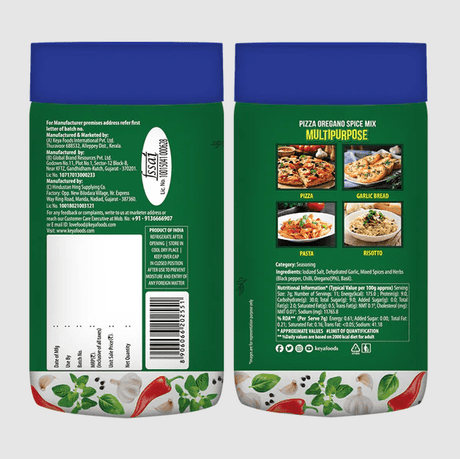 Pizza Oregano Spice Mix - Keya - Freshmills