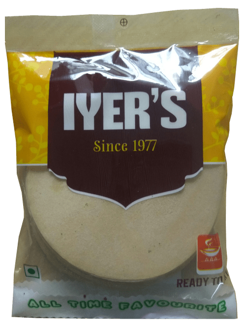 Plain Papad /Uradh Papad - Buy 1 Get 1 - Iyer's - Freshmills