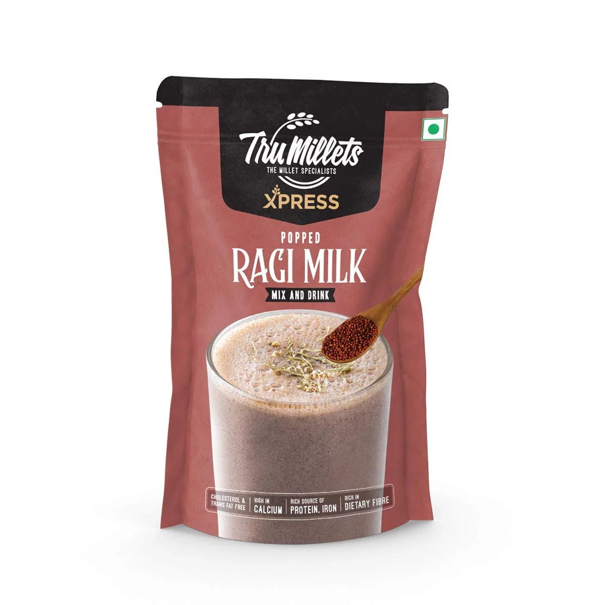 Popped Ragi Milk - Tru millets - Freshmills
