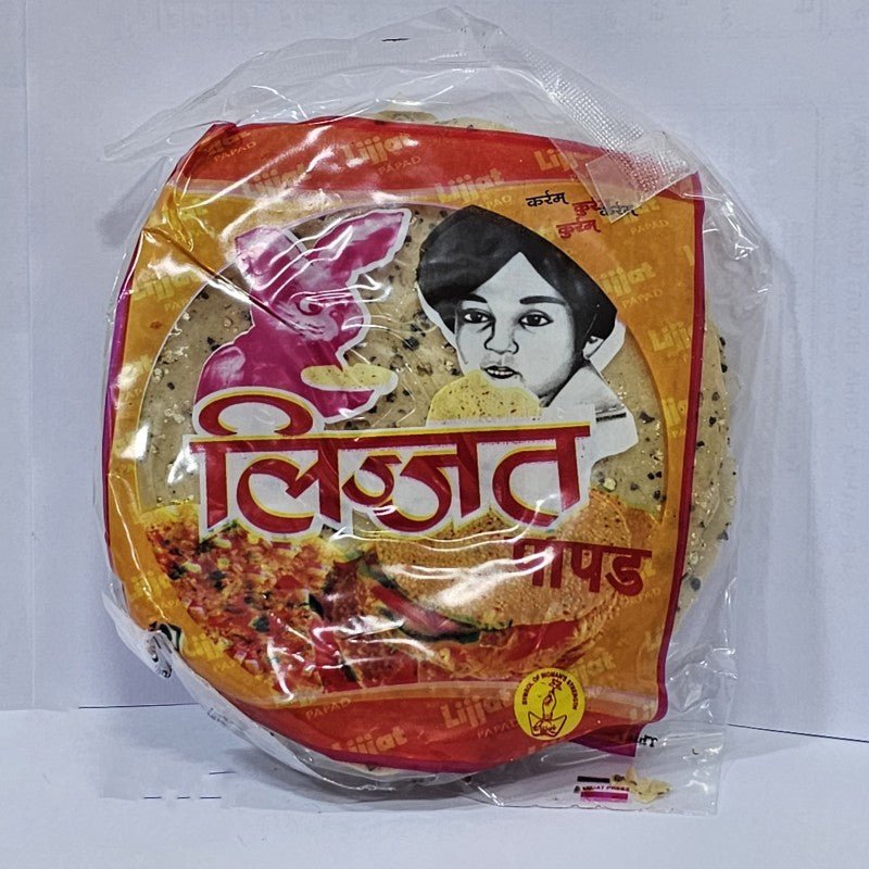 Punjabi Masala Special Papad - Lijjat Papad - Freshmills