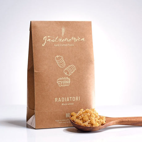 RADIATORI PASTA - WHOLE WHEAT - Gastronomica - Freshmills