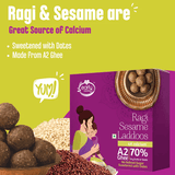 Ragi Sesame Laddoos - Early Foods - Freshmills