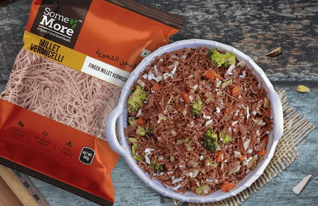 Ragi/Finger Millet Sevai - Some More - Freshmills