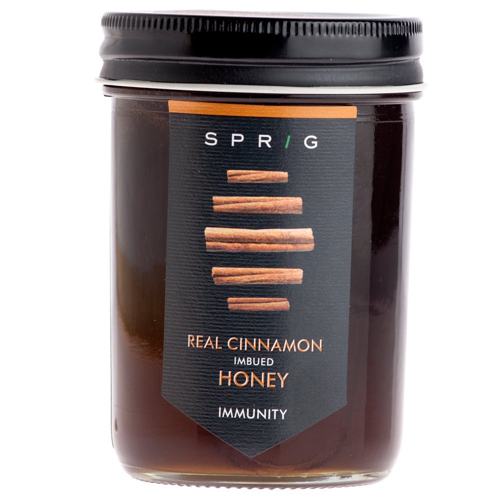 Real Cinnamon Imbued Honey - Sprig - Freshmills