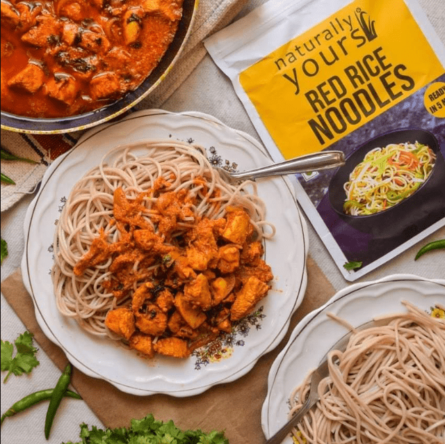 Red Rice Noodles - Naturally Yours - Freshmills