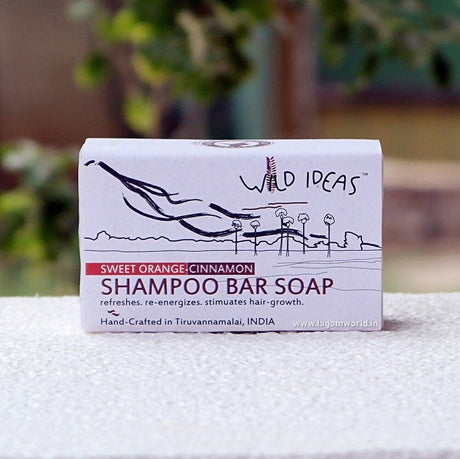 Shampoo Bar Soap Sweet Orange & Cinnamon - Wild Ideas - Freshmills