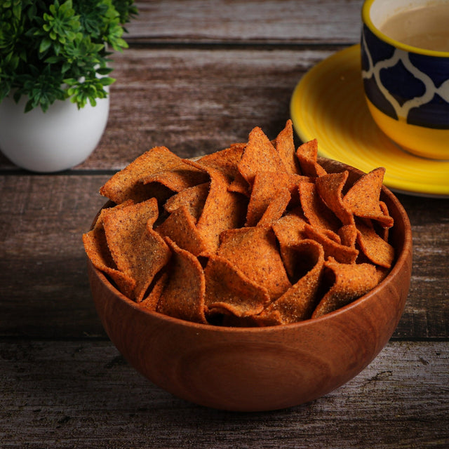 Spanish Tomato Flaxseed Chips - Healthy Dig - Freshmills