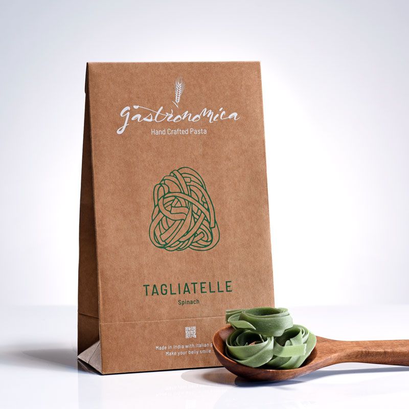 TAGLIATELLE PASTA - SPINACH - Gastronomica - Freshmills