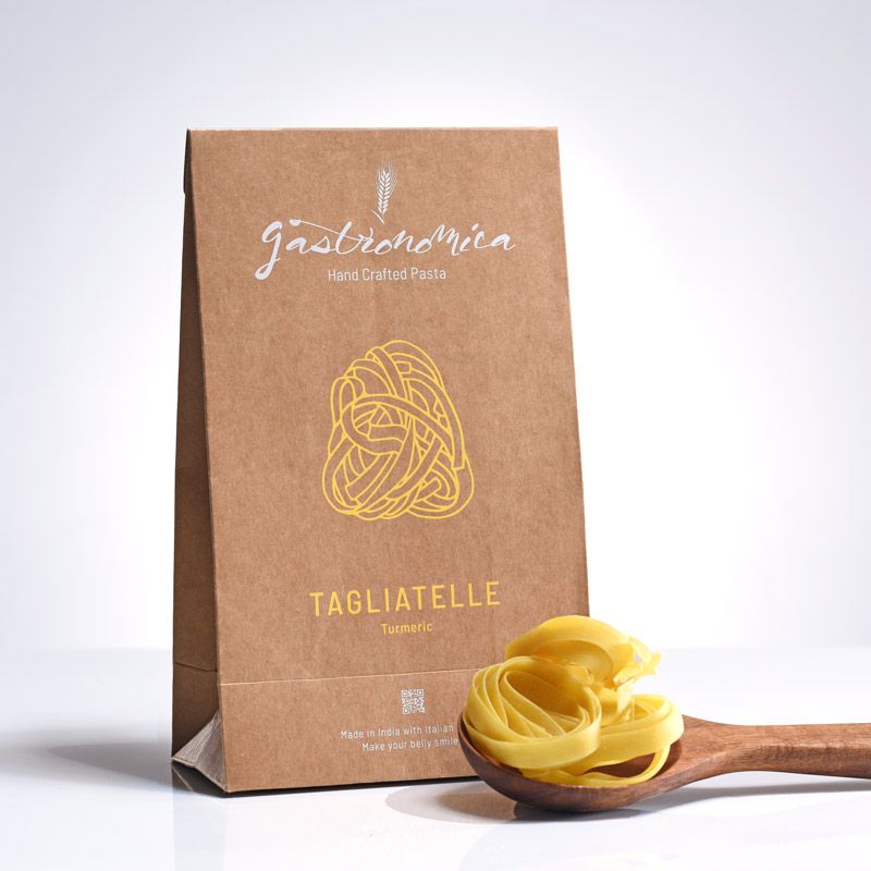 TAGLIATELLE PASTA -TURMERIC - Gastronomica - Freshmills