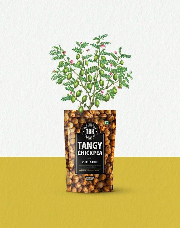 Tangy Chickpea with Chilli and Lime 120g - TBH - Freshmills