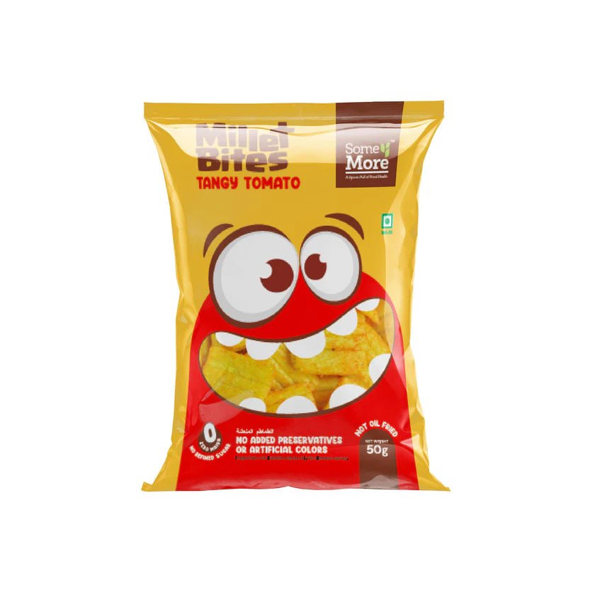 Tangy Tomato millet bites - Some More - Freshmills