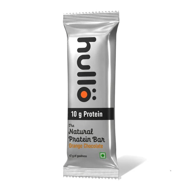 The Natural Protein Bar - Orange Chocolate - Hullo - Freshmills
