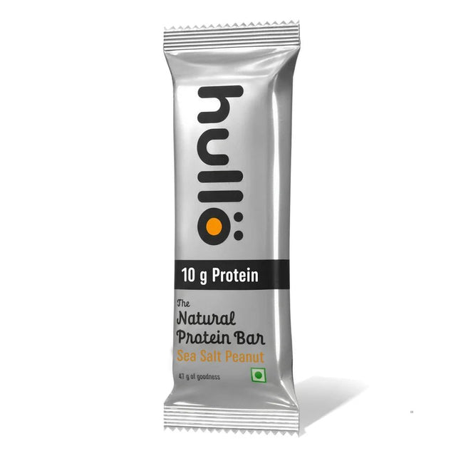 The Natural Protein Bar – Sea Salt Peanut - Hullo - Freshmills