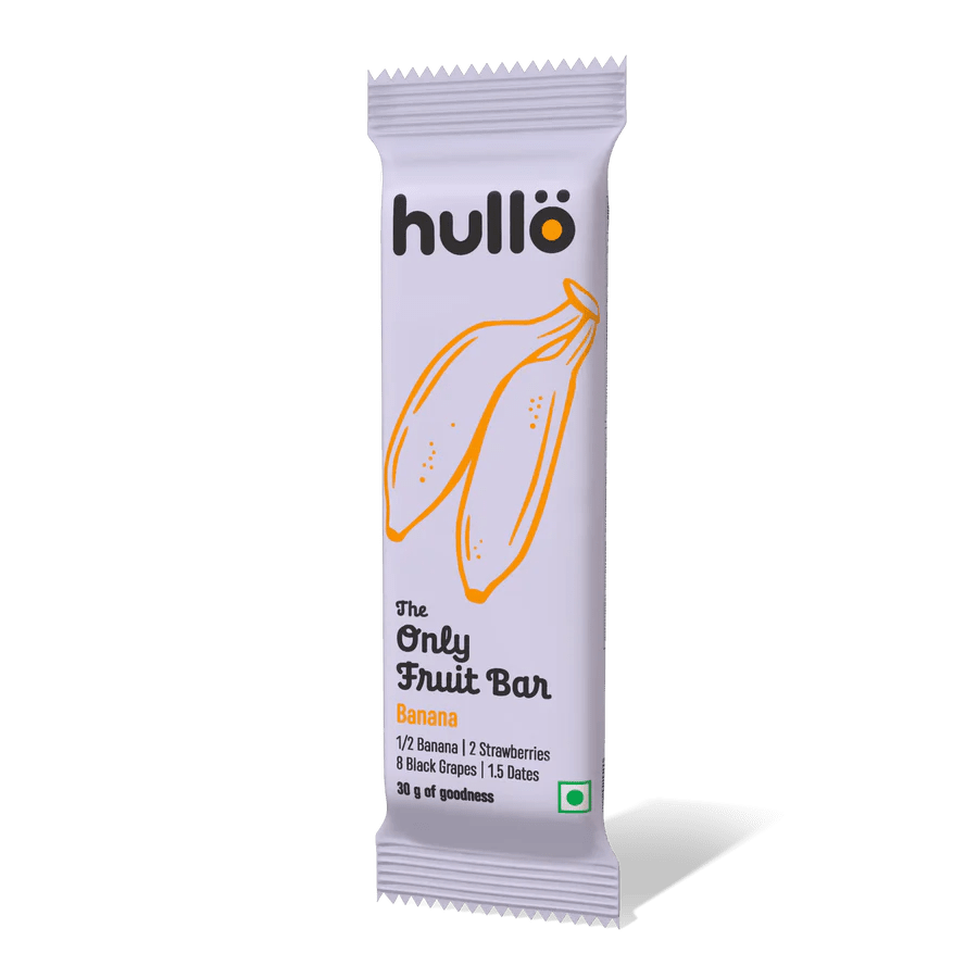 The Only Fruit Bar - Banana - Hullo - Freshmills