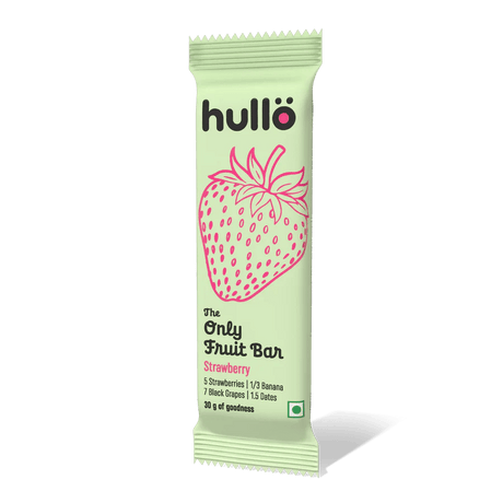 The Only Fruit Bar - Strawberry - Hullo - Freshmills