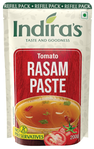 Tomato Rasam Paste - Indira's - Freshmills
