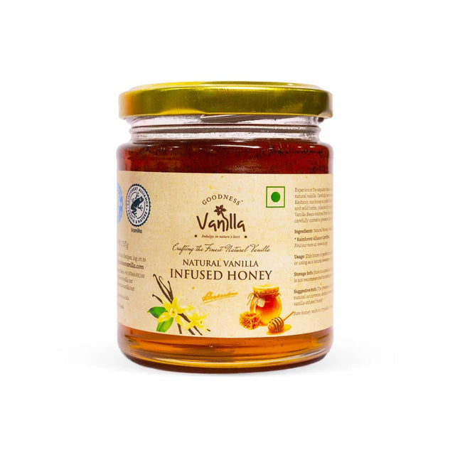 Vanilla Infused Honey - Goodness vanilla - Freshmills