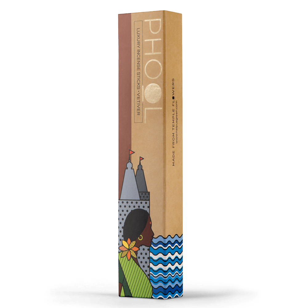 Vetiver Incense Sticks - Phool - Freshmills