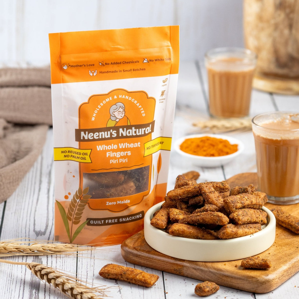 Whole Wheat Fingers-Peri Peri – Freshmills