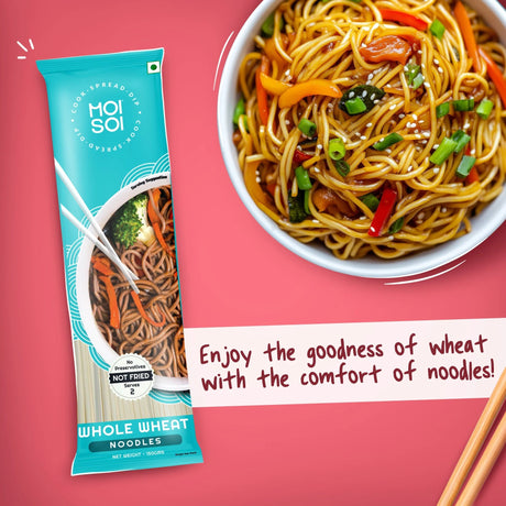 Whole Wheat Noodles - Moi Soi - Freshmills