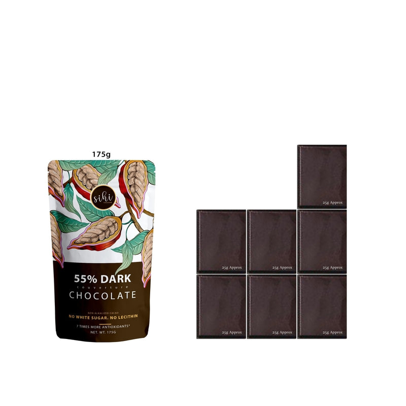 55% Dark Couverture Chocolate (Vegan)