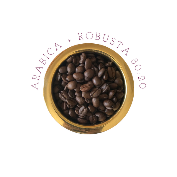 Pure Coffee Blends - 80% Arabica + 20% Robusta