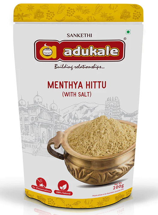 Menthiya Hittu (With salt) 200g