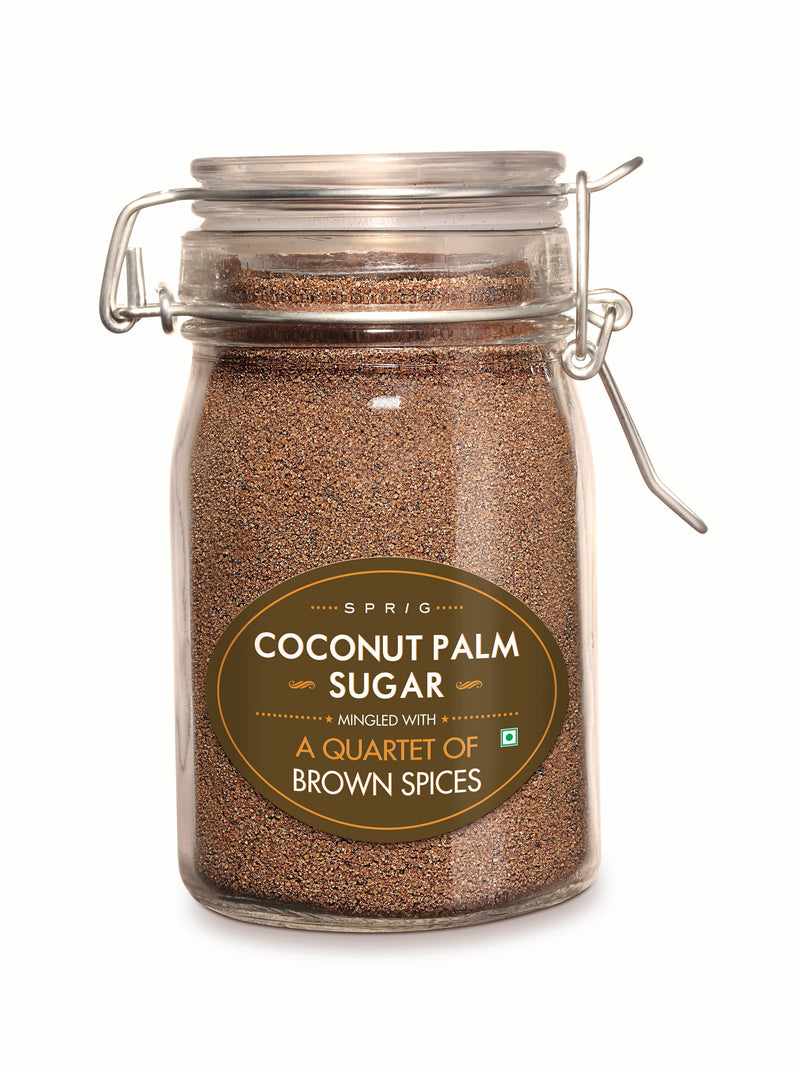 Coconut Sugar Mingled with a Quartet of Brown Spices
