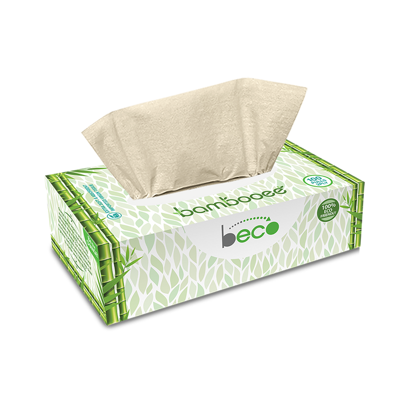 Sustainable Bamboo Facial Tissues