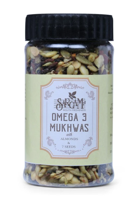 Omega 3 Mukhwas With Almonds & 7 Seeds