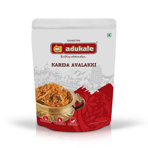 Karida Avalakki (Fried Poha)