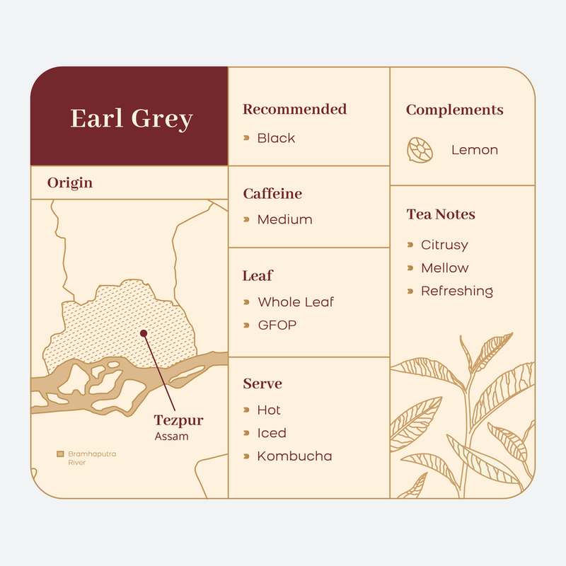 Refreshing Earl Grey | Tea Bag
