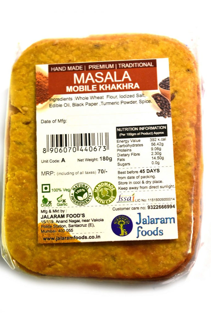 Jalaram Foods Mobile Khakhra - Masala