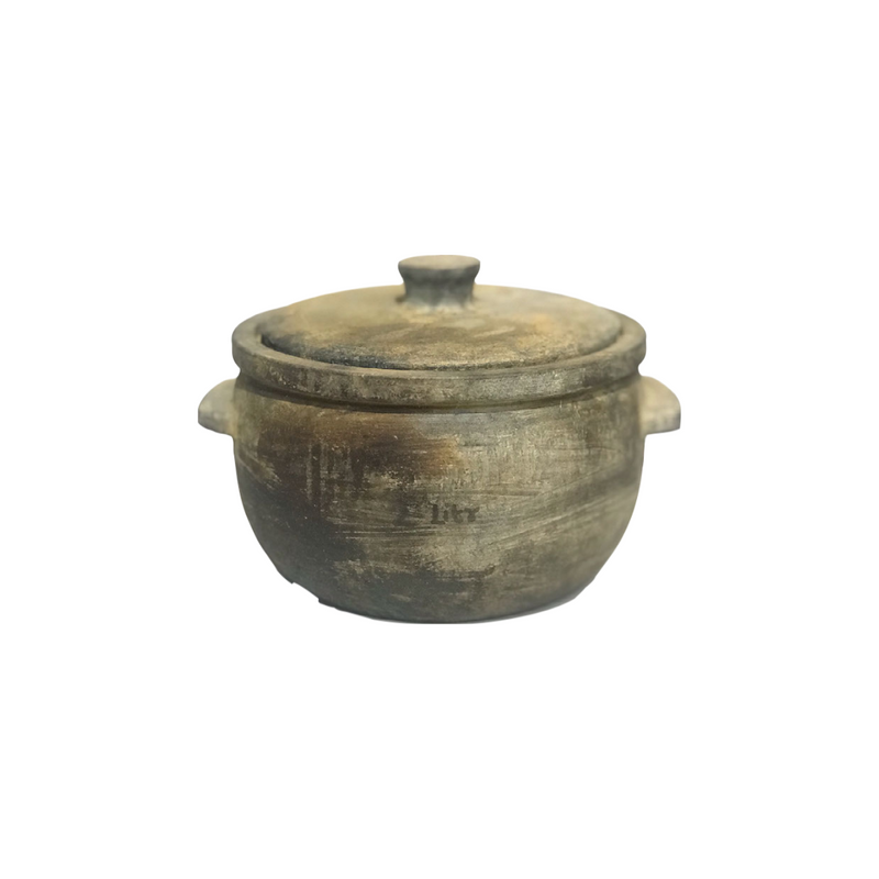 Soapstone Cookware with Lid