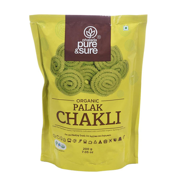 Organic Palak Chakli