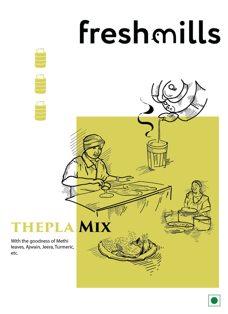 Freshmills Thepla Mix