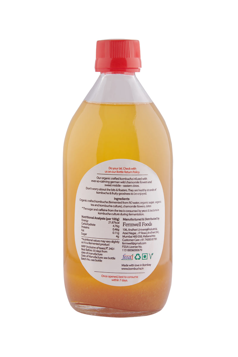 Kombucha - Chamomile Date