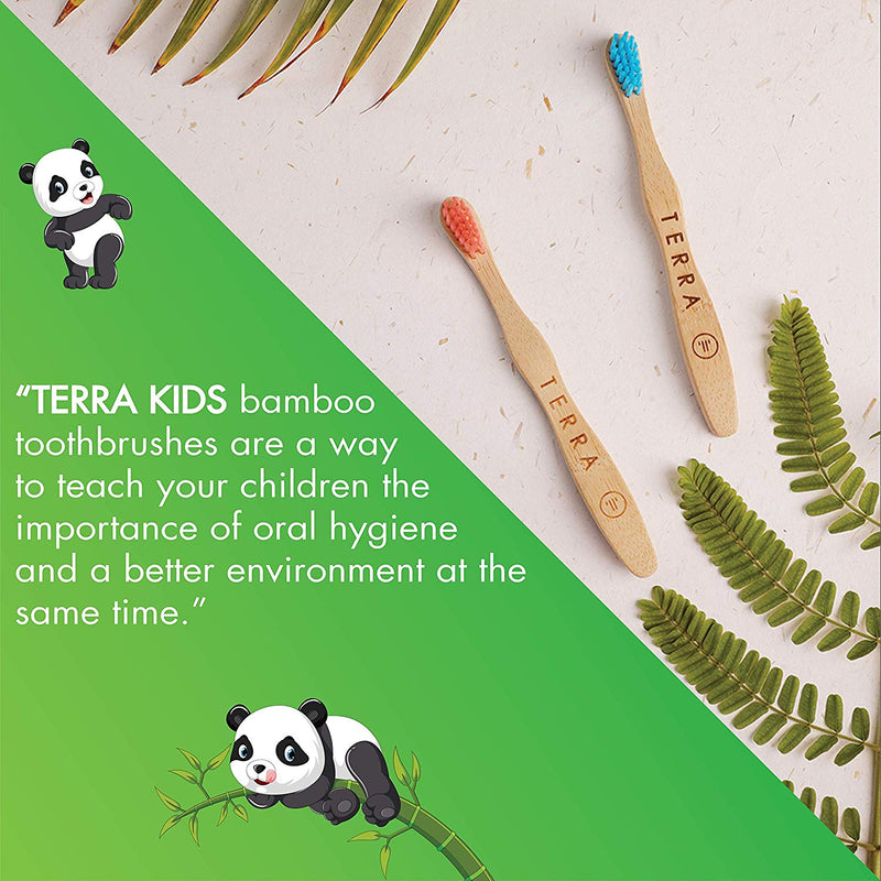 Terra Bamboo Kids Toothbrush