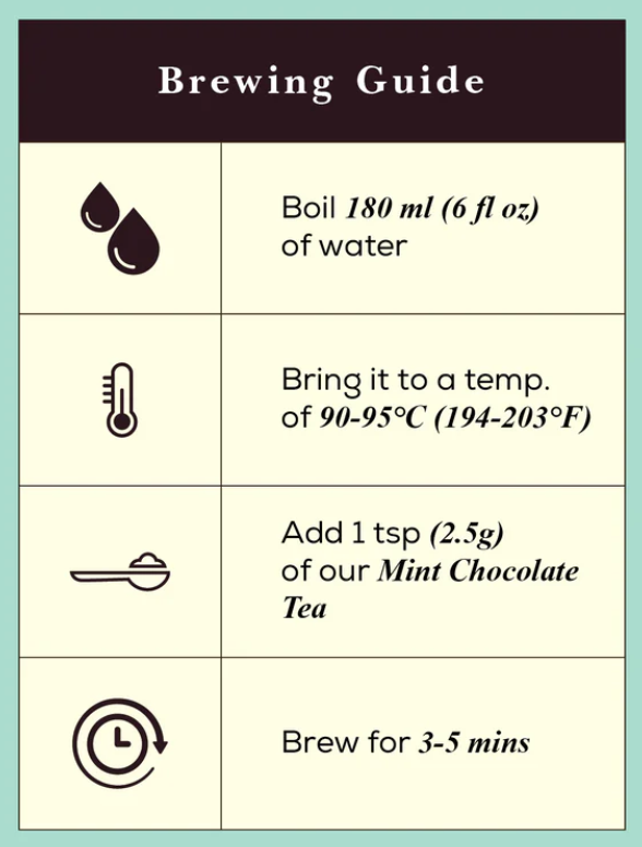 Mint Chocolate Tea 100g
