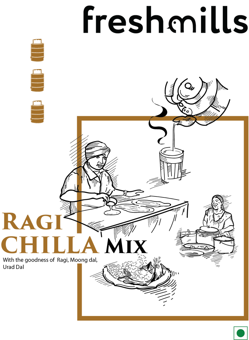 Ragi Chilla Mix 500g