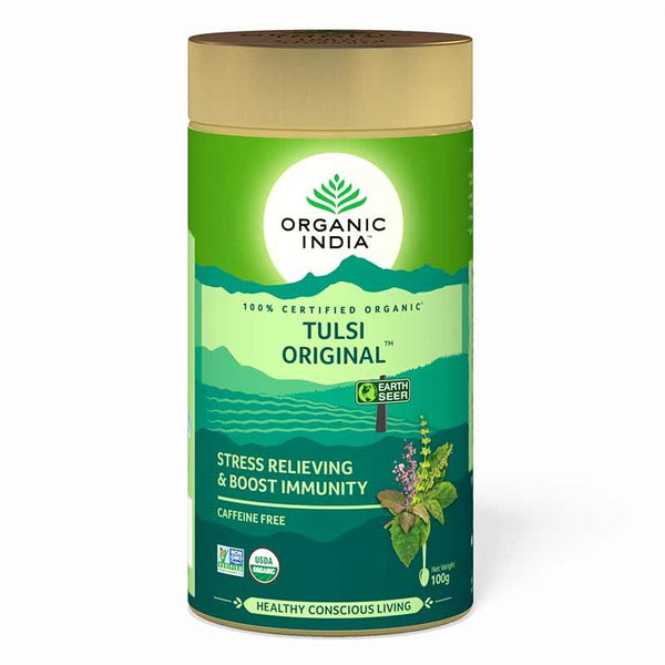 Organic India Tulsi Original 100 Gram Tin